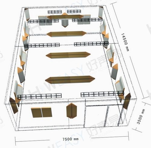 好聲易音響演示廳堂組合參考