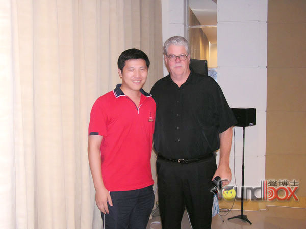 美國錄音師協會副會長John Coffey：我非常高興中國之行讓我看到了高質量的中國錄音師隊伍