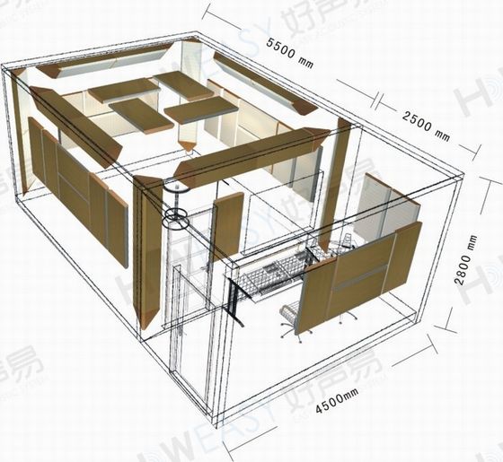錄音棚完美聲環境，好聲易便捷建聲系統來打造
