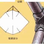2、使弯头部分的长端在弯曲的内侧重叠,对齐弯头部分的中心和弯曲中心。